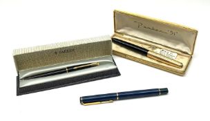 A Parker 51 fountain pen