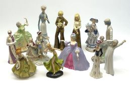 A group of assorted figures