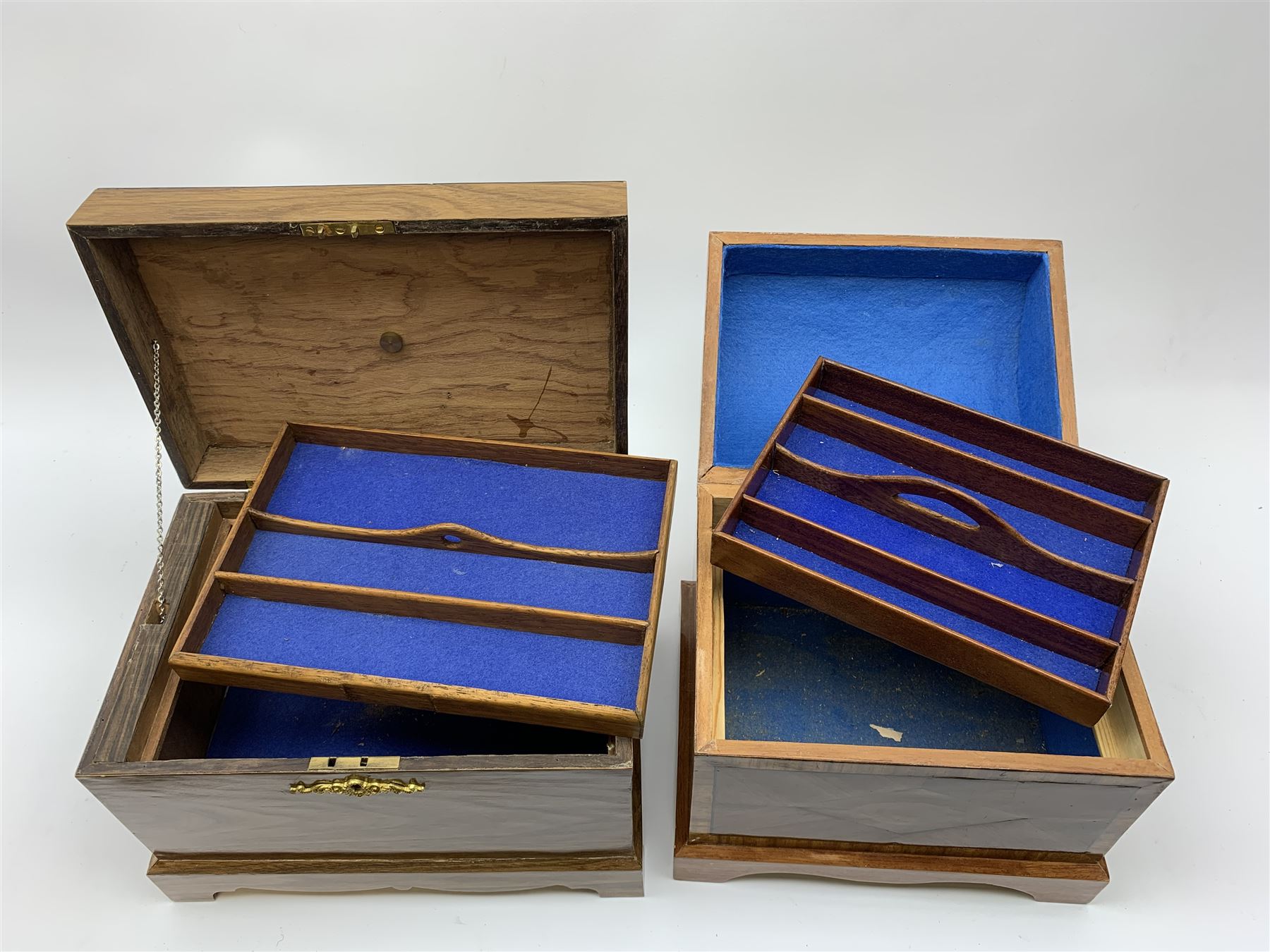 Four modern veneered boxes - Image 5 of 5