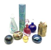 A group of glass