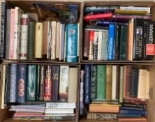 Four boxes of miscellaneous books