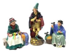 Three Royal Doulton figures