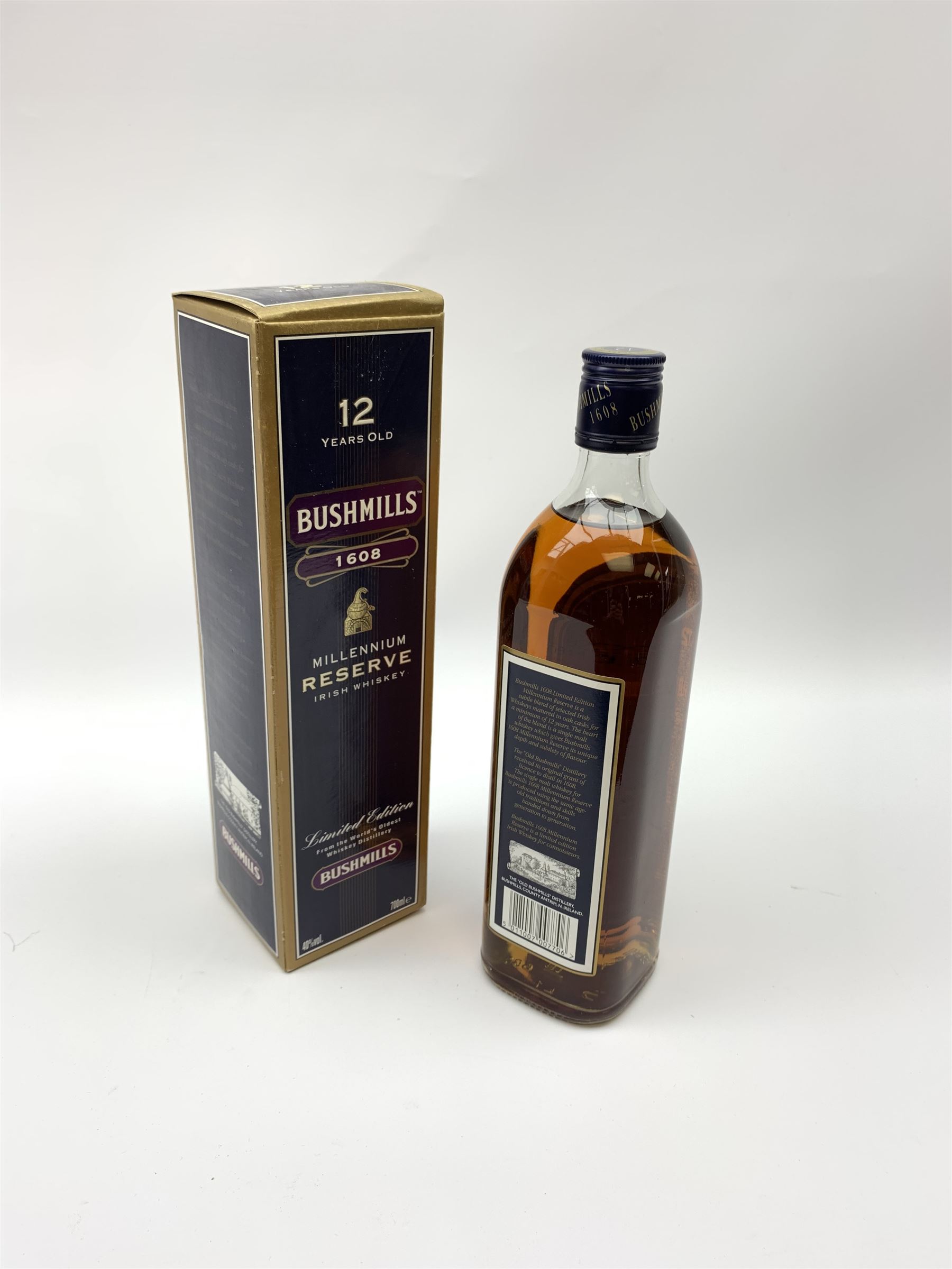 Bushmills Millennium Reserve Irish Whisky - Image 3 of 4