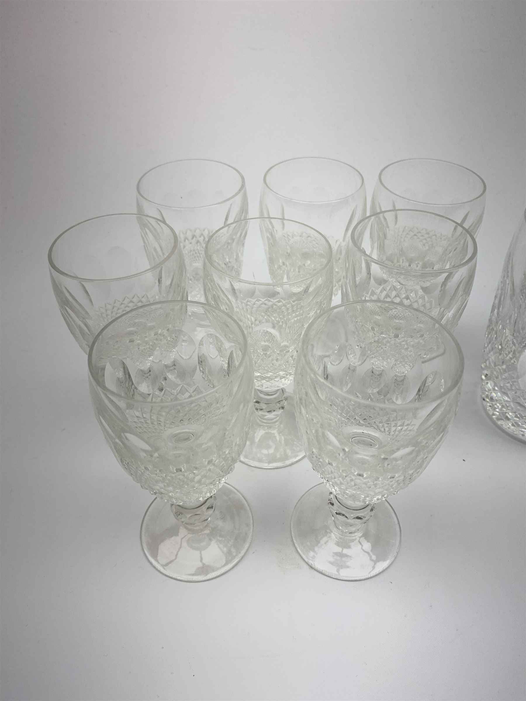 A set of eight Waterford crystal Colleen pattern sherry glasses - Image 2 of 5