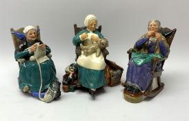 Three Royal Doulton figures