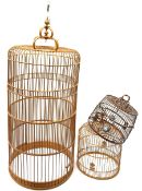 A large extendable Chinese birdcage