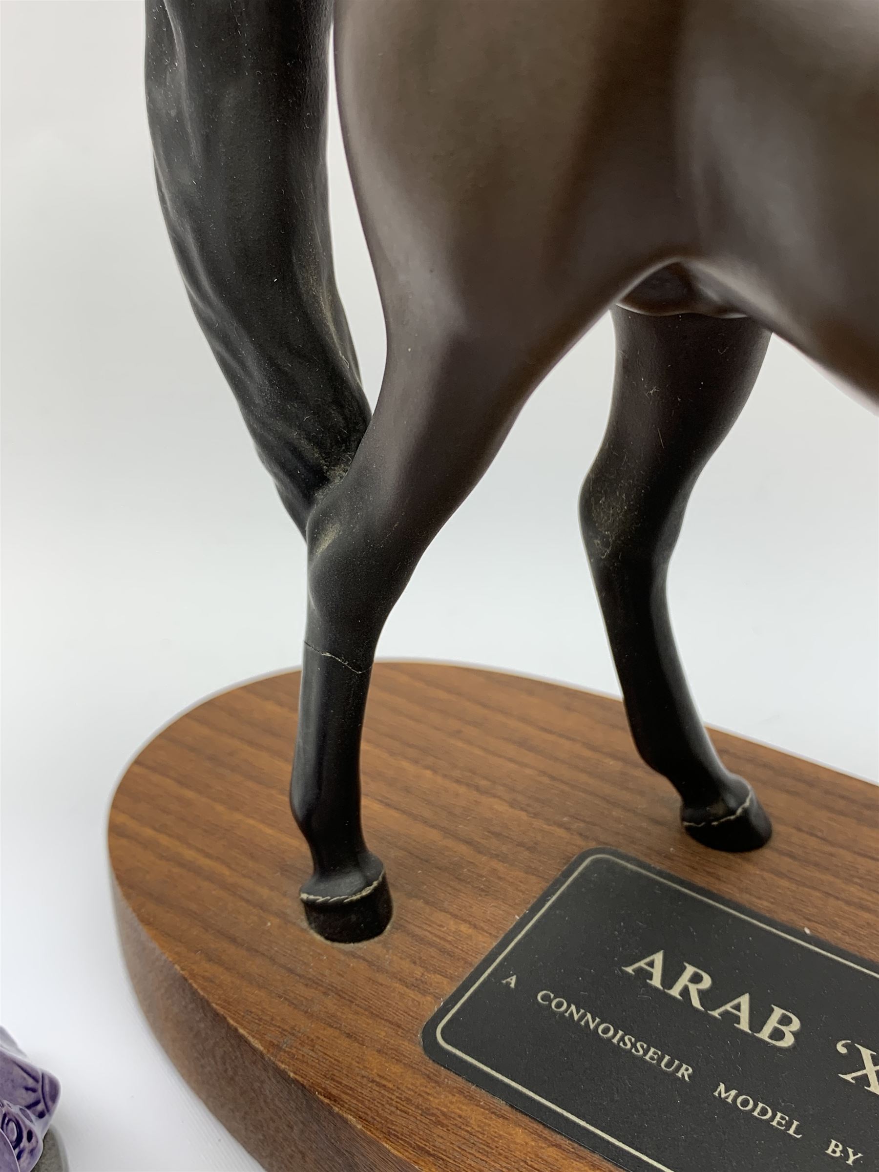 A Beswick Arab Xayal Connoisseur Horse in matt brown - Image 2 of 6