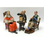 Three Royal Doulton figures