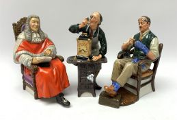 Three Royal Doulton figures