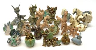 Four Cheval Ceramics figures modelled as ponies