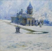 British Contemporary: Castle Howard in the Snow