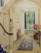 A C Potter (British 20th century): 'The Hall