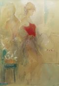 Janet Treby (British 1955-): 'Study of Dancers I'