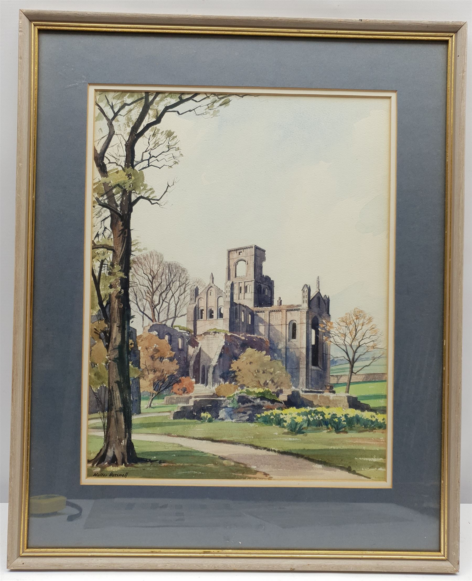 Walter Cecil Horsnell (British 1911-1997): Kirstall Abbey Leeds - Image 2 of 2