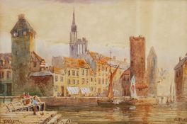 Edward Nevil (British fl.1880-1900): 'Cologne'