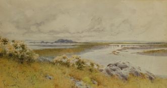 John Abernethy Lynas-Gray (British 1869-1940): Estuary Landscape