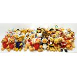 Forty Walt Disney character Pooh bears including Santa