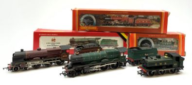Hornby '00' gauge - three locomotives comprising King Class 4-6-0 'King Edward 1' No.6024