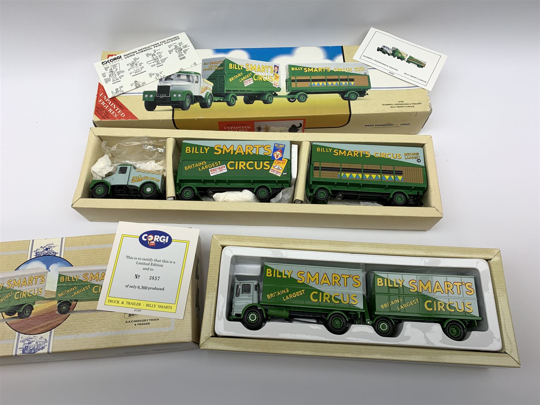 Corgi boxed Billy Smarts Circus Truck & Trailer 97891 A.E.C. Mercury Truck 1.50 | eBay