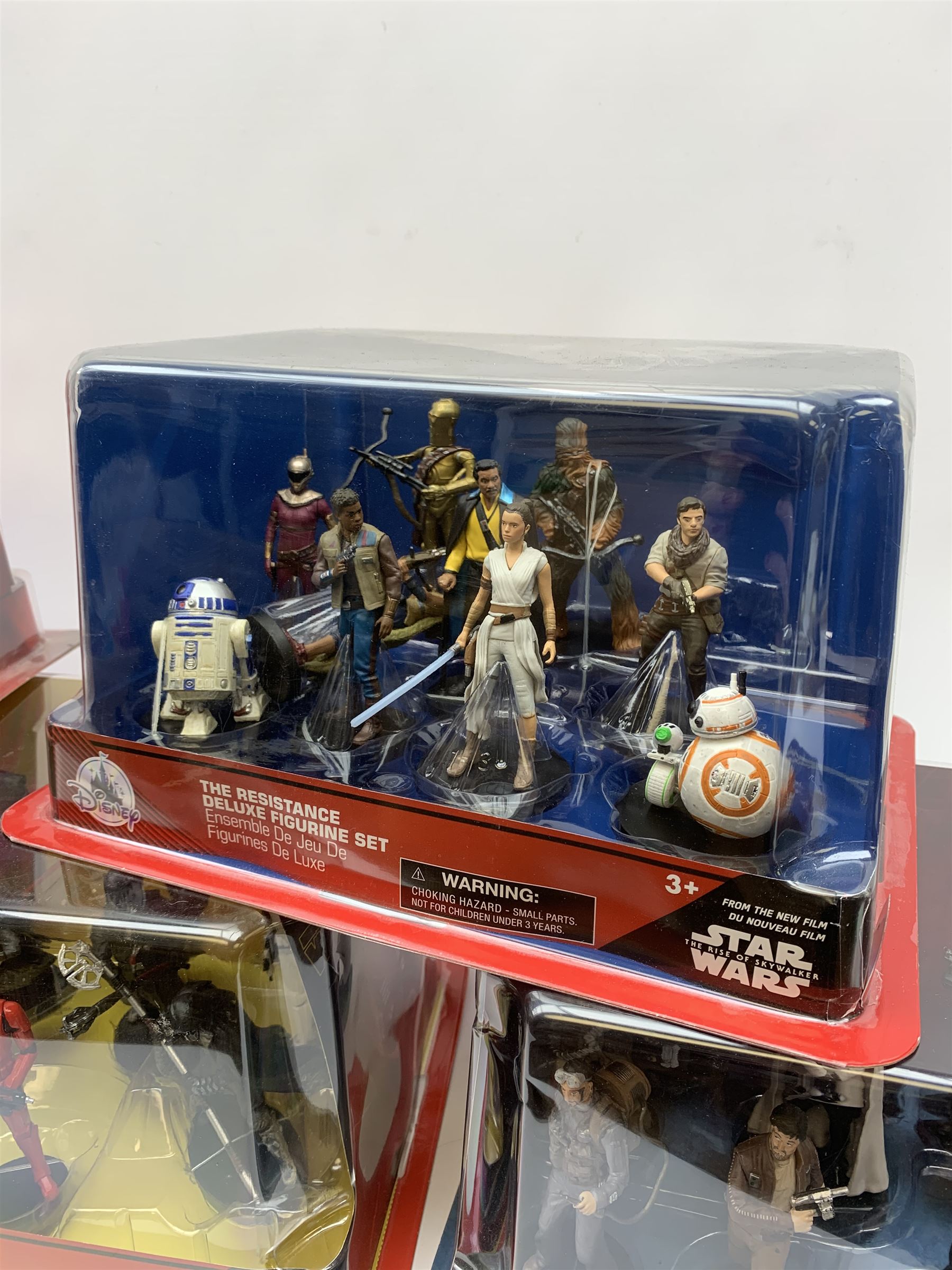 Star Wars - five Disney Store Deluxe figurine sets for The Last Jedi - Image 2 of 5