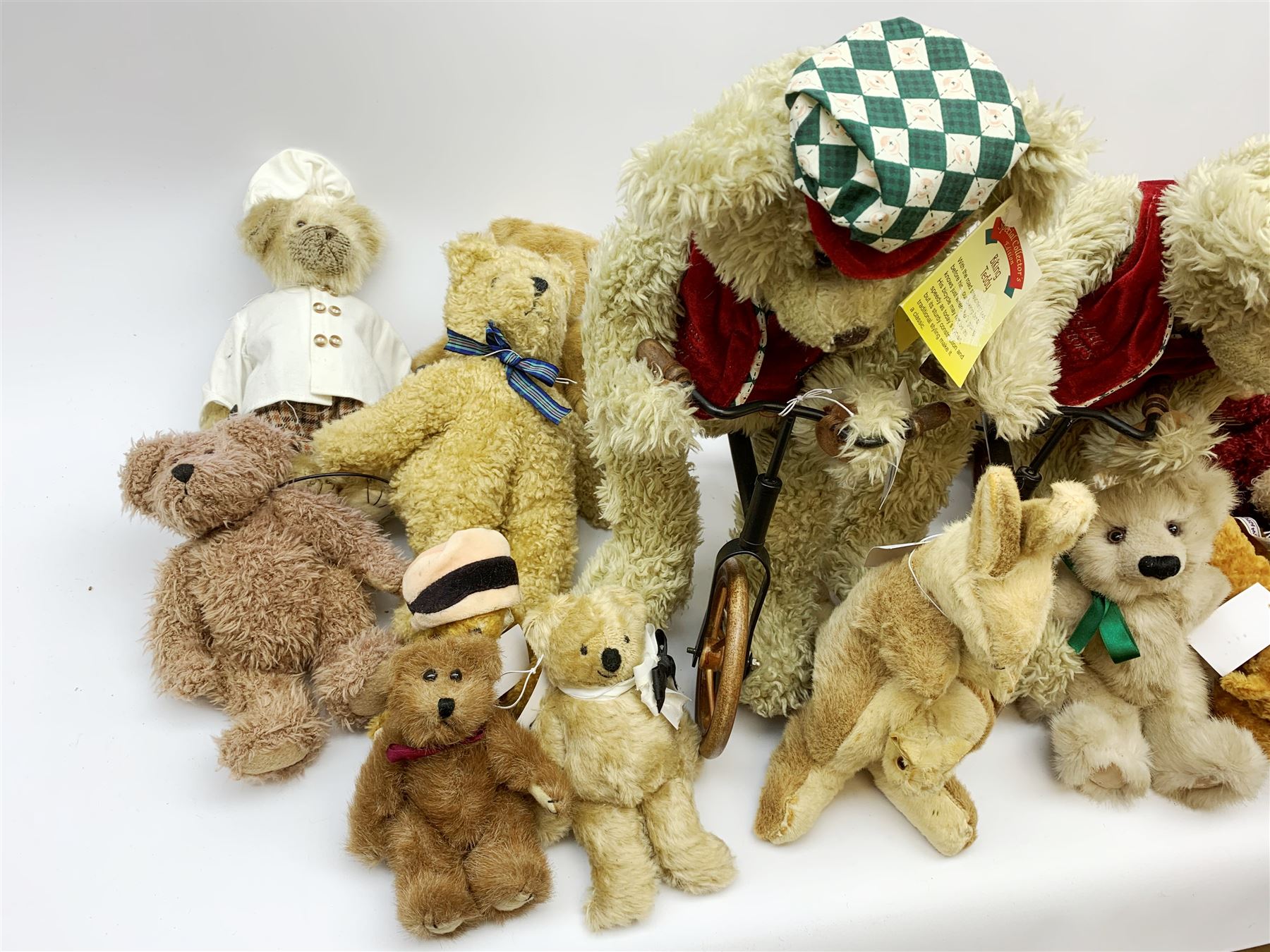 Twenty-one modern collectable soft toys including Special Collector's Edition Biking Teddy - Image 2 of 3