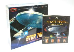 Polar Lights Star Trek U.S.S. Enterprise NCC-1701-A 1/350th scale highly detailed all plastic assemb