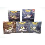 Five Corgi Aviation Archive 1/144th scale aircraft - 47301 Battle of Britain Avro Lancaster