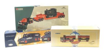 Three Corgi limited edition commercial vehicles - 31007 Heavy Haulage Annis & Co Ltd Diamond T Balla