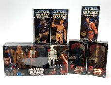 Star Wars - The Force Awakens Hasbro set of six action figures including Finn (Jakku)