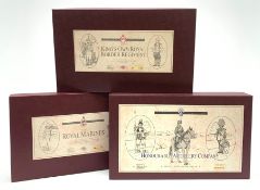 Britains - three limited edition sets of soldiers comprising The Honourable Artillery Company No.345