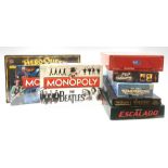 Chad Valley Escalado game; and seven other board games including Beatles Monopoly