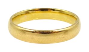 22ct gold wedding band