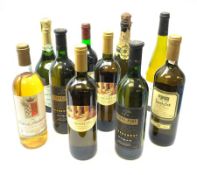 Mixed alcohol including two bottles of Stone Pine Cellars 1999 chardonnay limited release