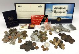 Great British and World coins including Chinese cash coins