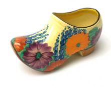 Clarice Cliff Bizarre 'Gayday' pattern Clog