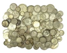Approximately 570 grams of pre 1947 Great British silver coins including Half Crowns