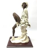 Giuseppe Armani Florence limited edition figure 'Whitney' on rectangular base