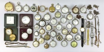 Collection of approx 45 pocket watches