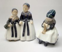 Two Royal Copenhagen figures