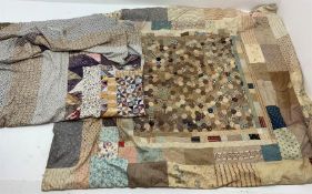 Early 20th century patchwork coverlet