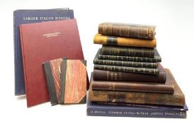 Seven Victorian and later leather bound ledgers including cash books