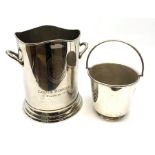 Contemporary plated Champagne bucket