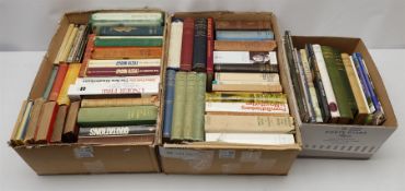 Small collection of books on Whitby and Yorkshire; and two other boxes of books (3)