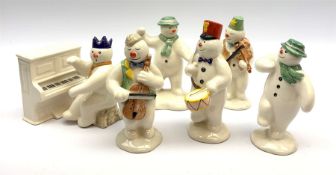 Royal Doulton The Snowman Gift Collection snowman band figures