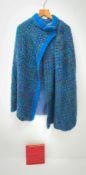 Bernat Klein (Serbian 1922�2014): mohair tweed cape/