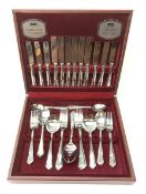 Viners Dubarry Classic stainless steel 43 piece canteen