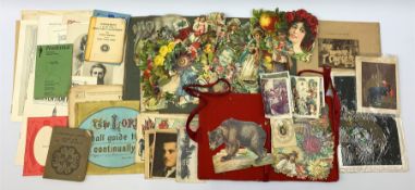 A collection of Victorian and later scraps