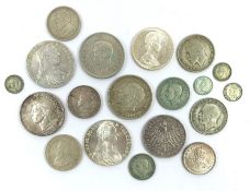 Great British and World coins including King George V GB 1935 crown