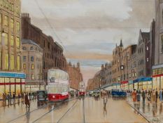 Gary Haigh (Northern British Contemporary): 'Market Street 1938'