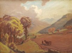 Alex Walker (Scottish School): Lake District Agricultural scene